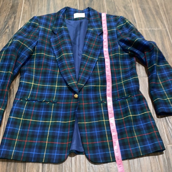 COPY - Pendleton vintage plaid blazer size 14 - Picture 4 of 8